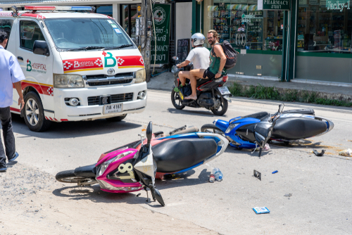 motorbike accident thailand