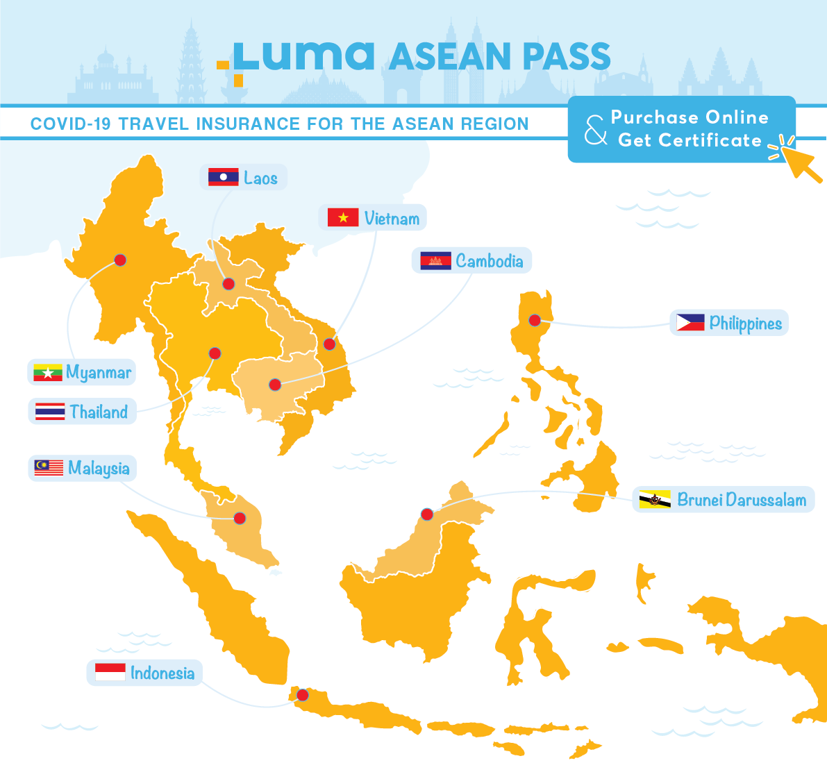 Luma ASEAN Pass travel insurance
