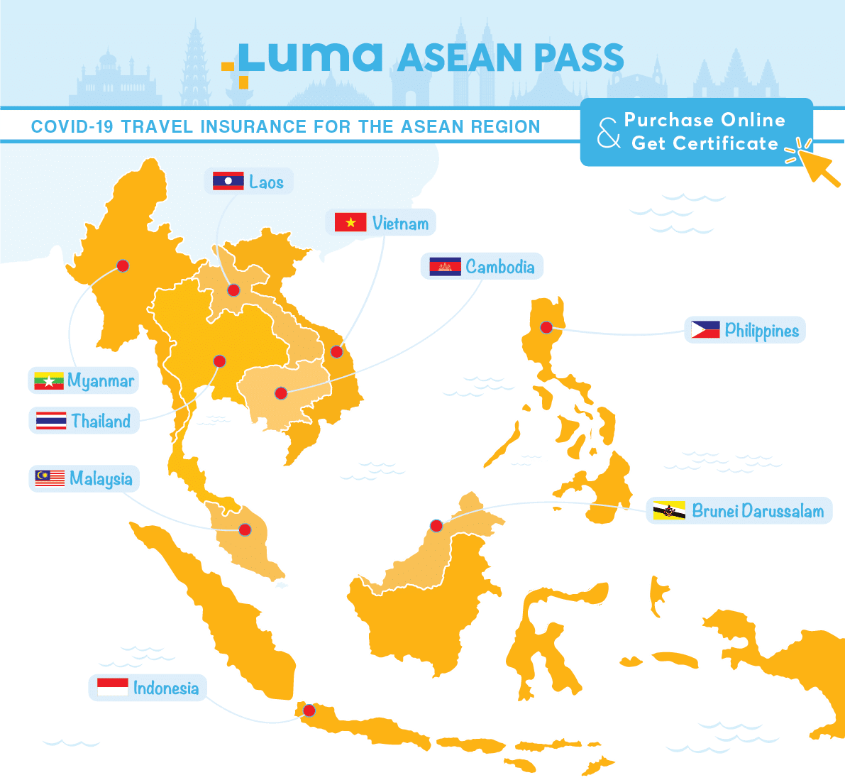 Luma ASEAN Pass travel insurance