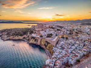 Ibiza coast