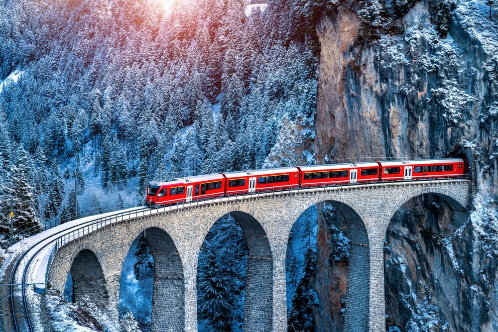 รถไฟสวิตเซอร์แลนด์