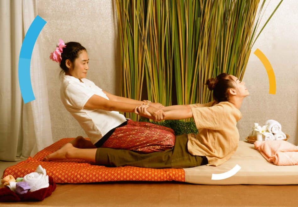 thai massage stretch
