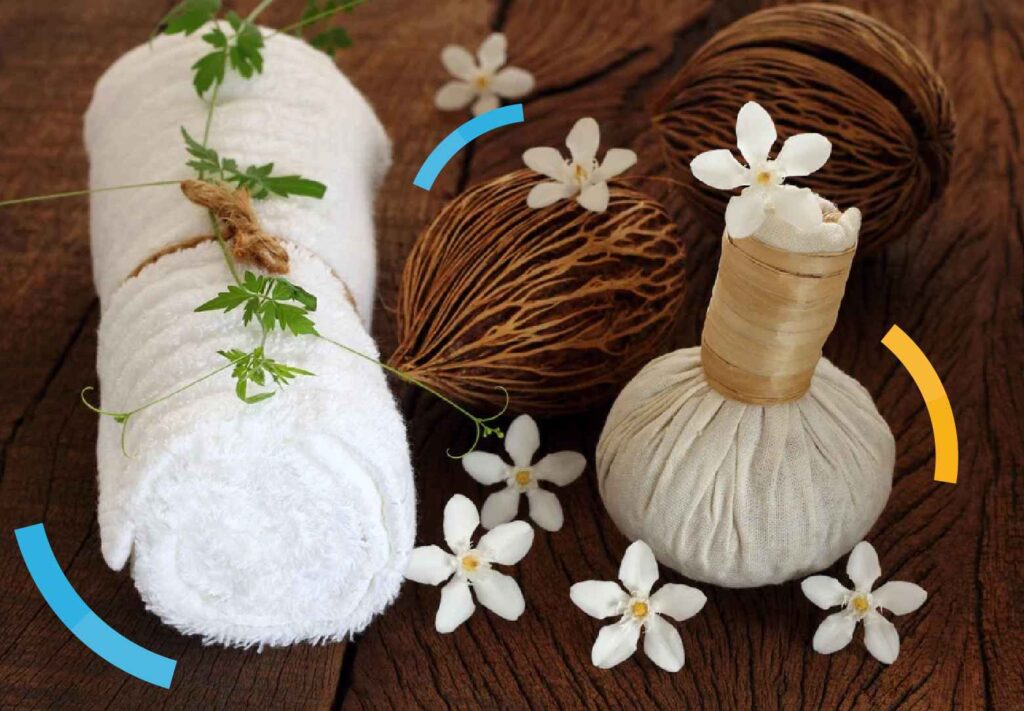 Thai tradtional massage equiptments