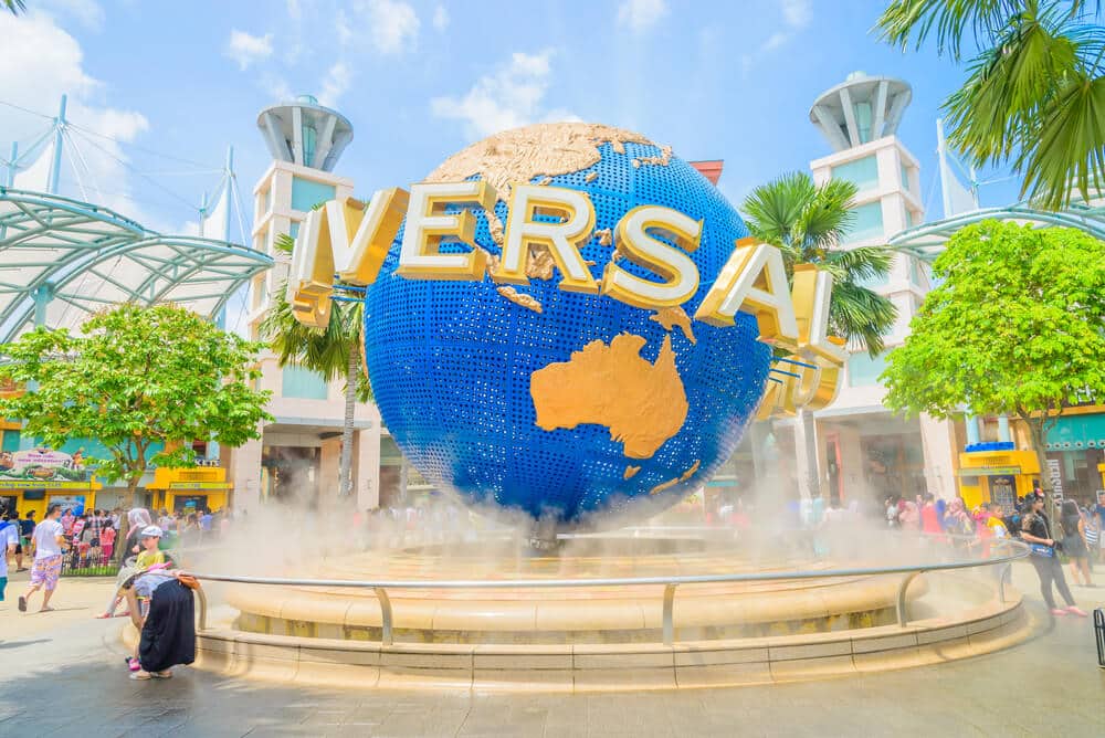 เที่ยว universal studios singapore