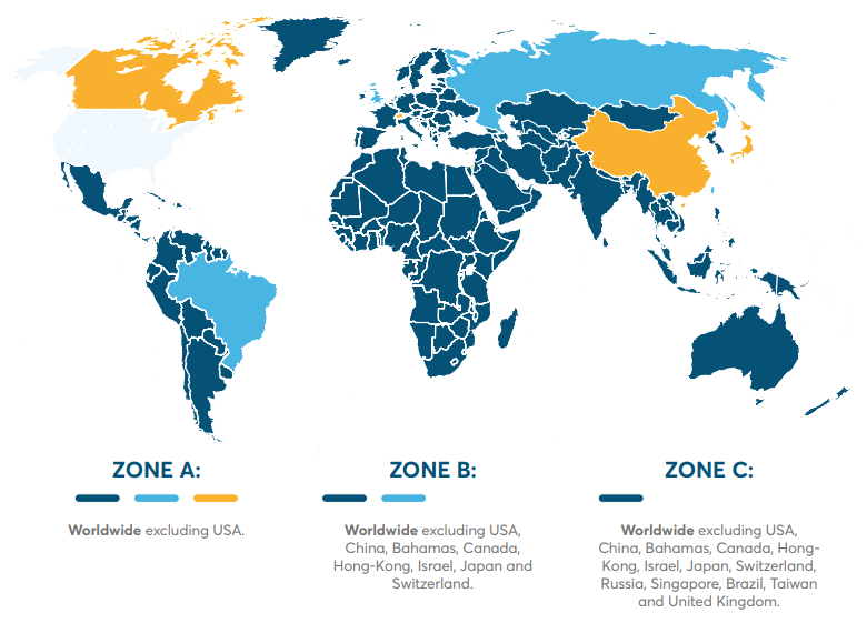 LUMA Global Care zones of coverage