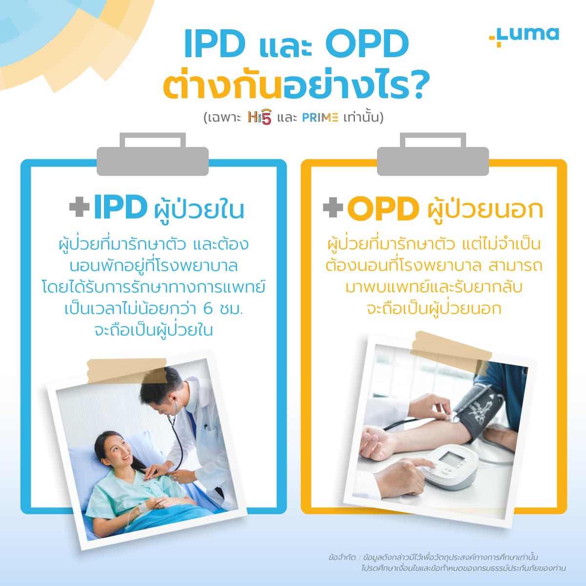 IPD vs OPD ต่างกันอย่างไร